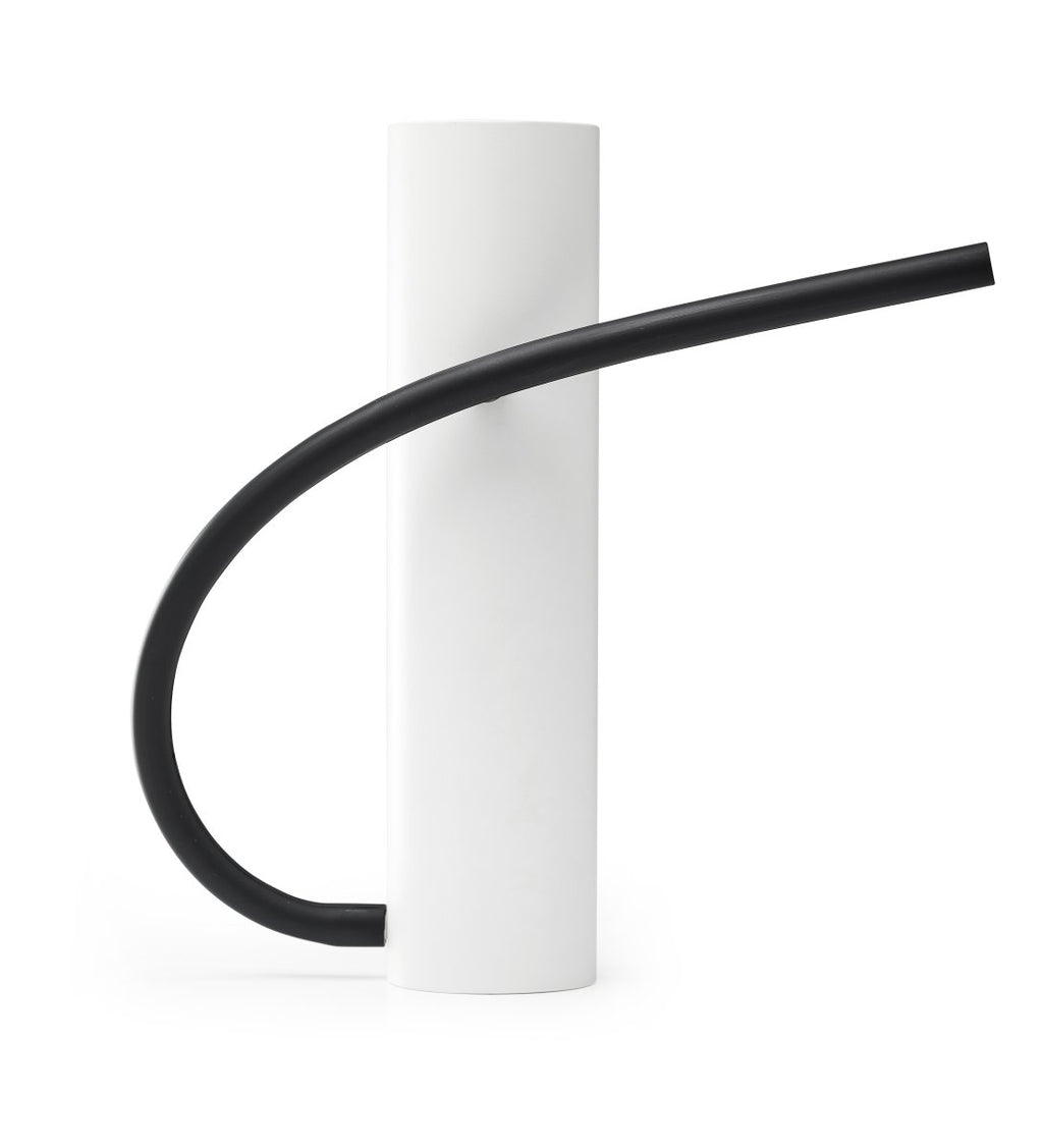 Vattenkanna 1,5 L i rostfritt stål, Mattvit-lackad stål