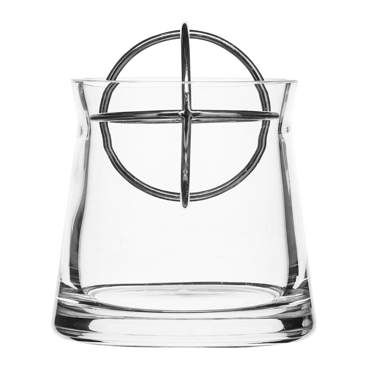 Sphere vas small, Rostfritt stål