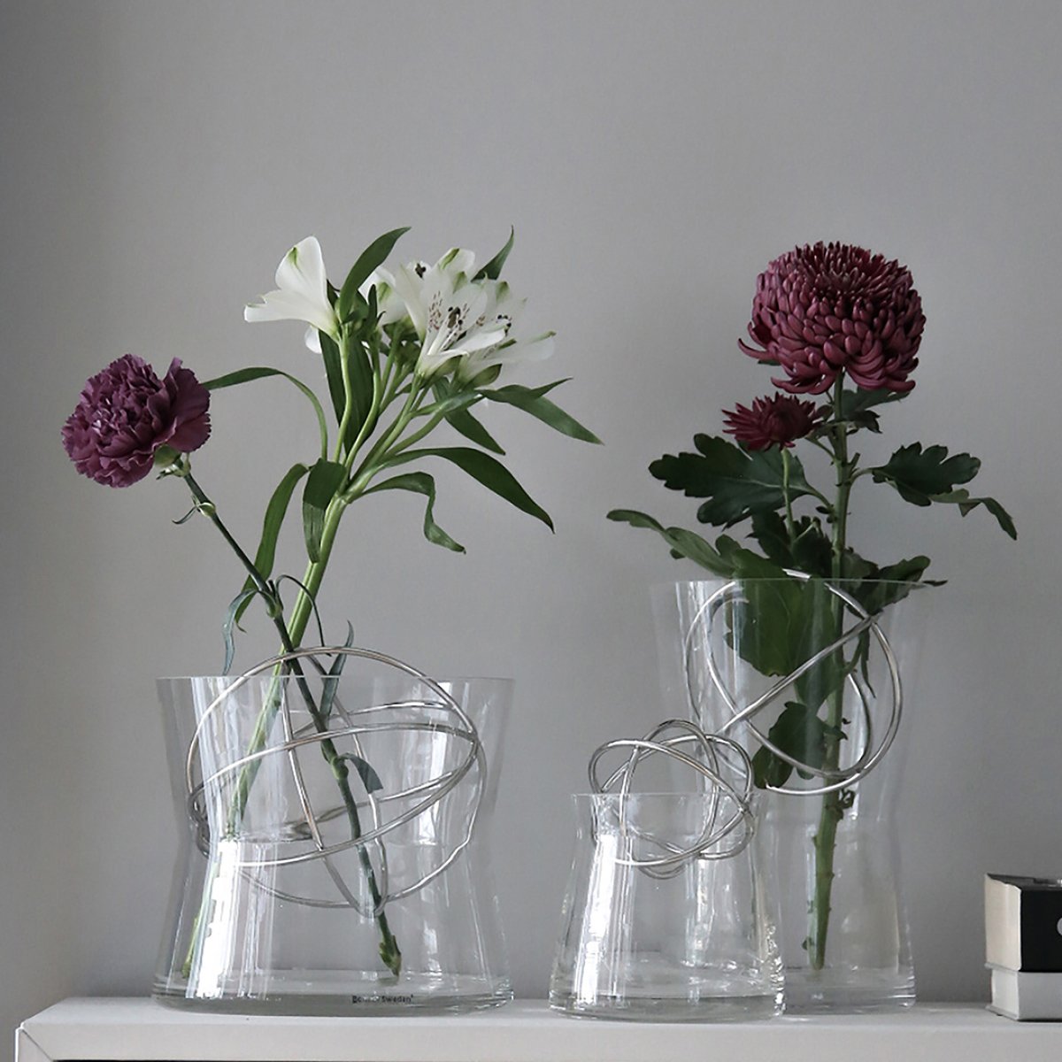 Sphere vas small, Guldpläterad