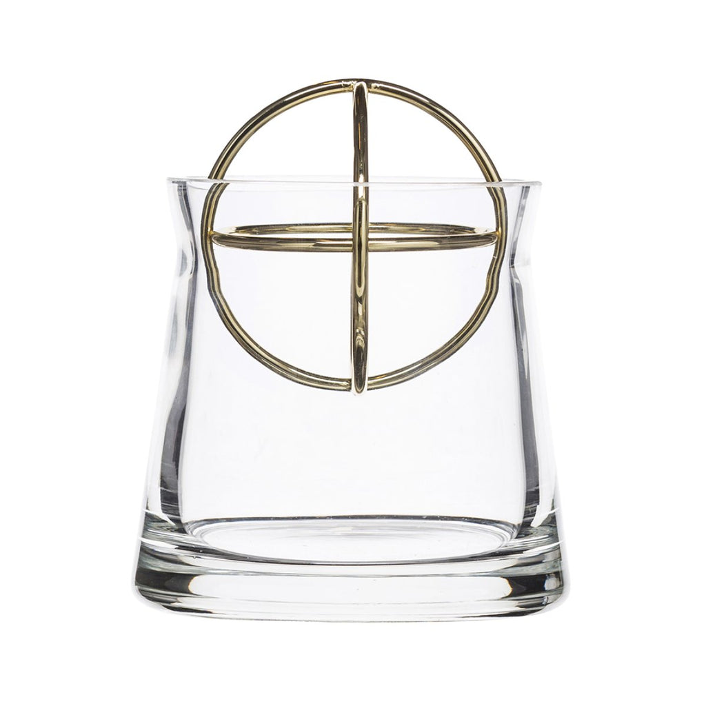 Sphere vas small, Guldpläterad