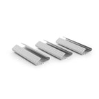 Glashållare 3-pack (20cm), Aluminium