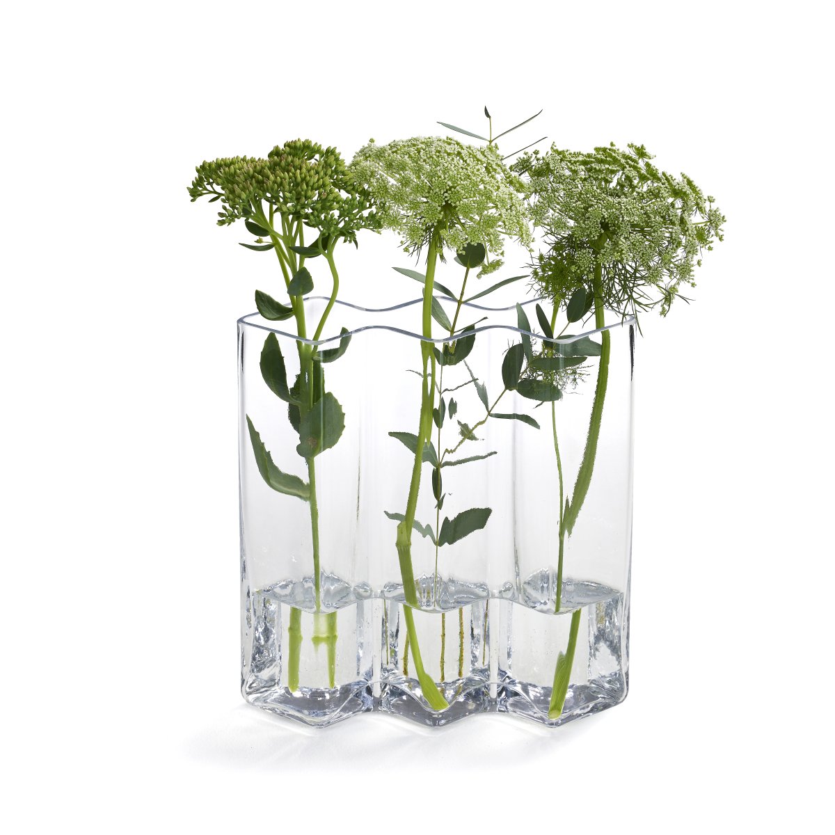 ROW vas 3-kamrar (hög), klarglas