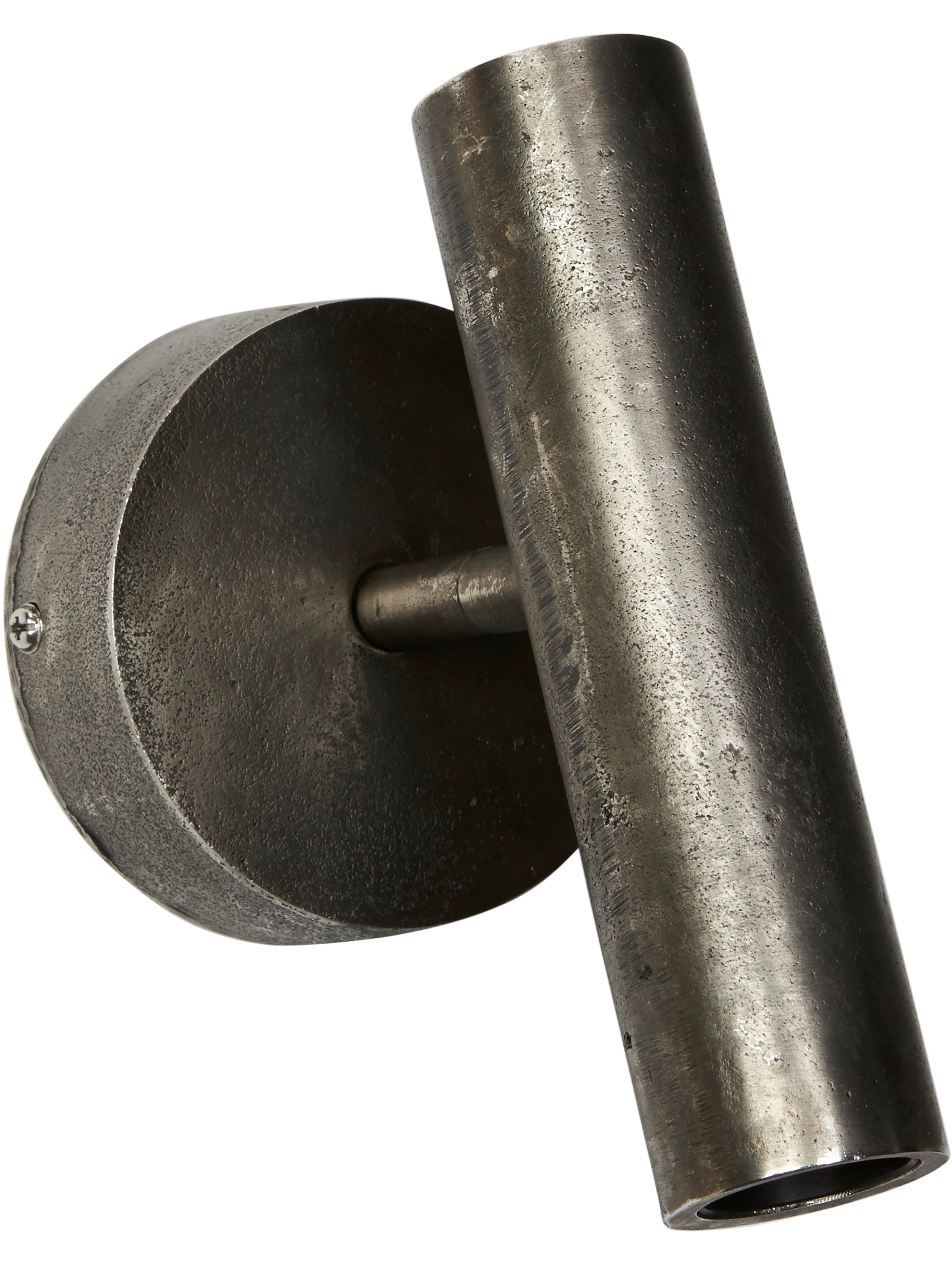 Notice Flex vägglampa 20 cm, råsilver