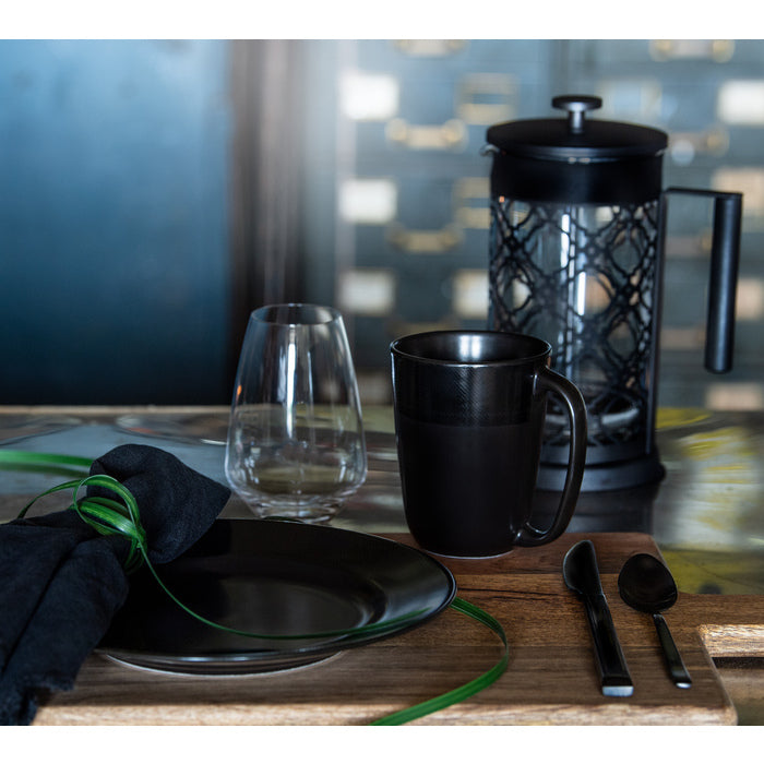 Magnor - Noir Djup Tallrik 23 cm - 4-pack