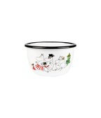 Moomin emaljskål 6 dl, Moominvalley 4 - PACK