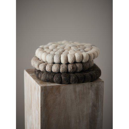 Nisha Underlägg 20 cm 2 pack, Nougat