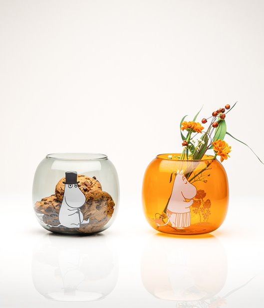 Moomin ljuslykta 9,5 cm, Moominpappa