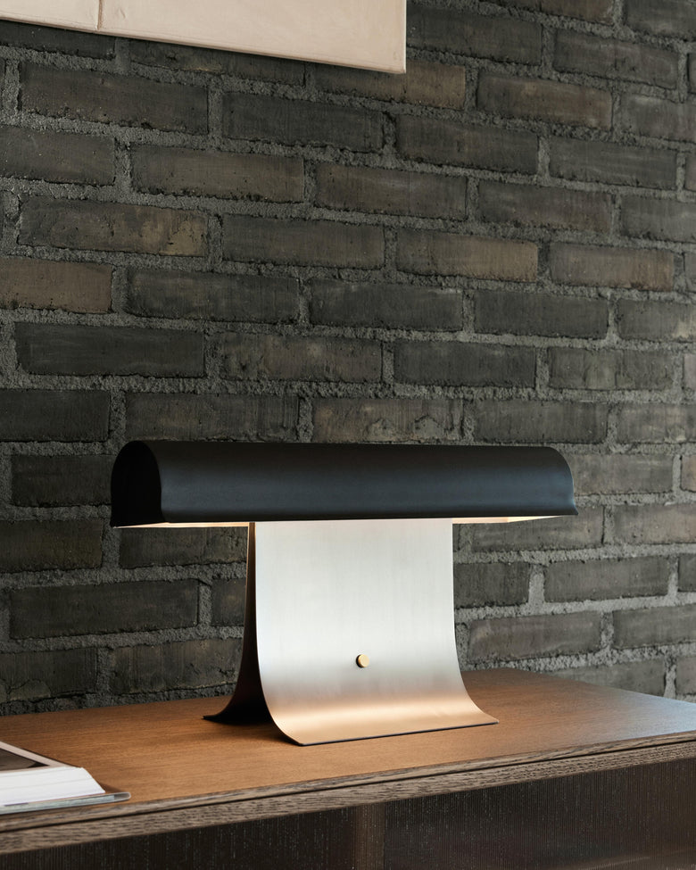 Arkiv bordslampa L50 Svart/Stål