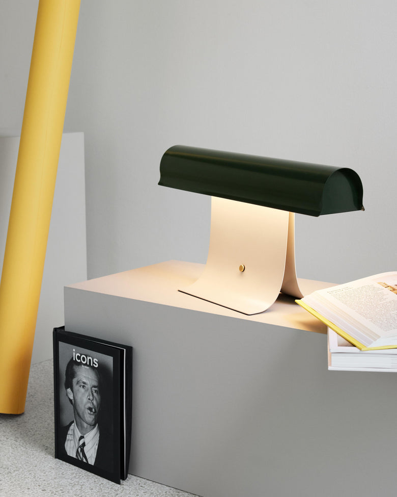 Arkiv bordslampa L25 Mörkgrå/Ljusgrå