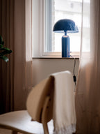 Carter bordslampa Blå 45 cm