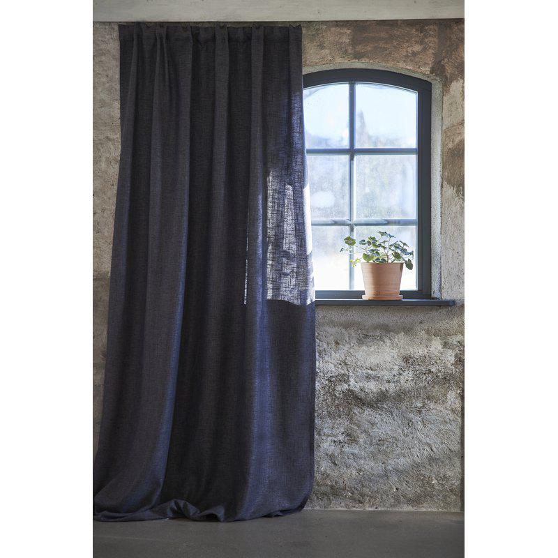 Göran gardinlängd 135x240 cm, Mörkgrå