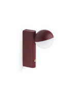 Balancer mini vägg/bordslampa Körsbärsröd