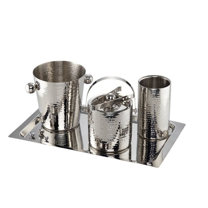 Solex Flaskkylare, Hamrad Design, Rostfritt Stål