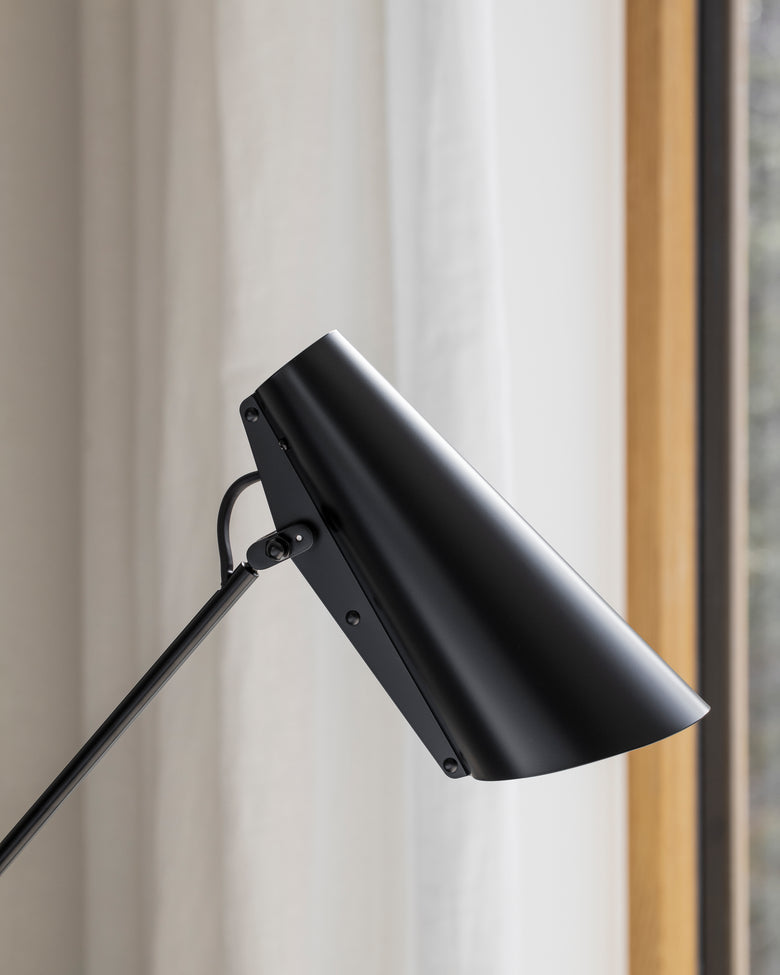 Birdy golvlampa Svart/Svart