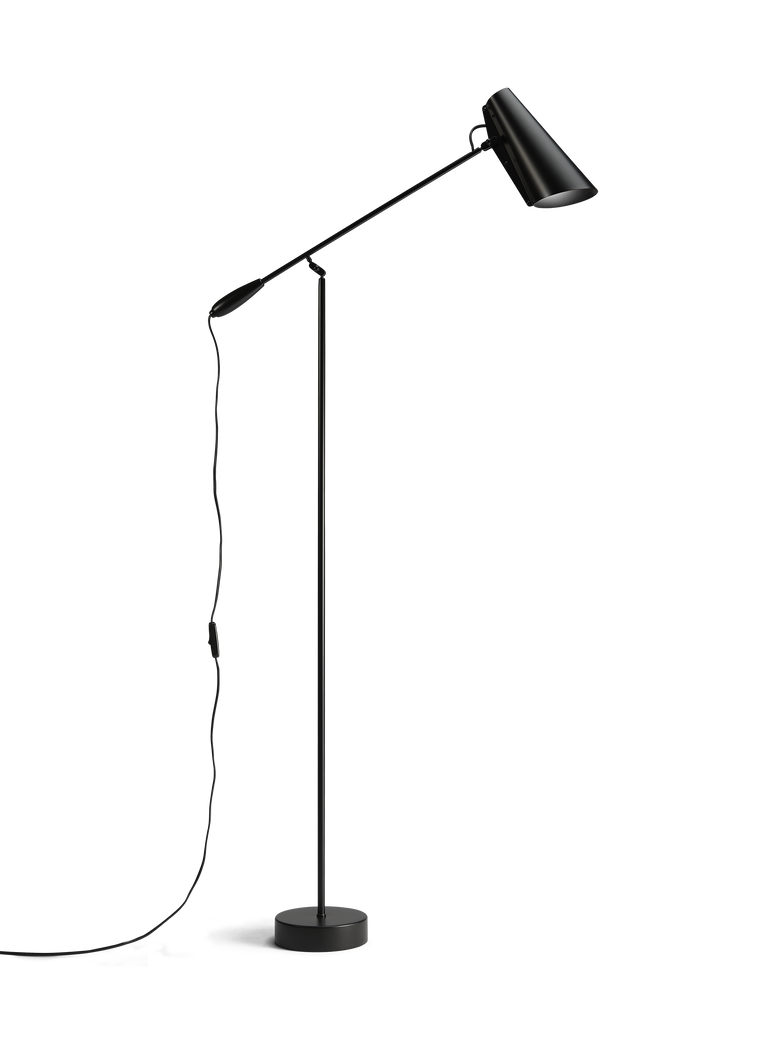 Birdy golvlampa Svart/Svart