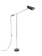 Birdy golvlampa Svart/Mässing