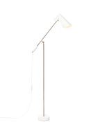 Birdy golvlampa Vit/Stål