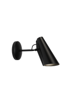 Birdy vägglampa Svart/Svart