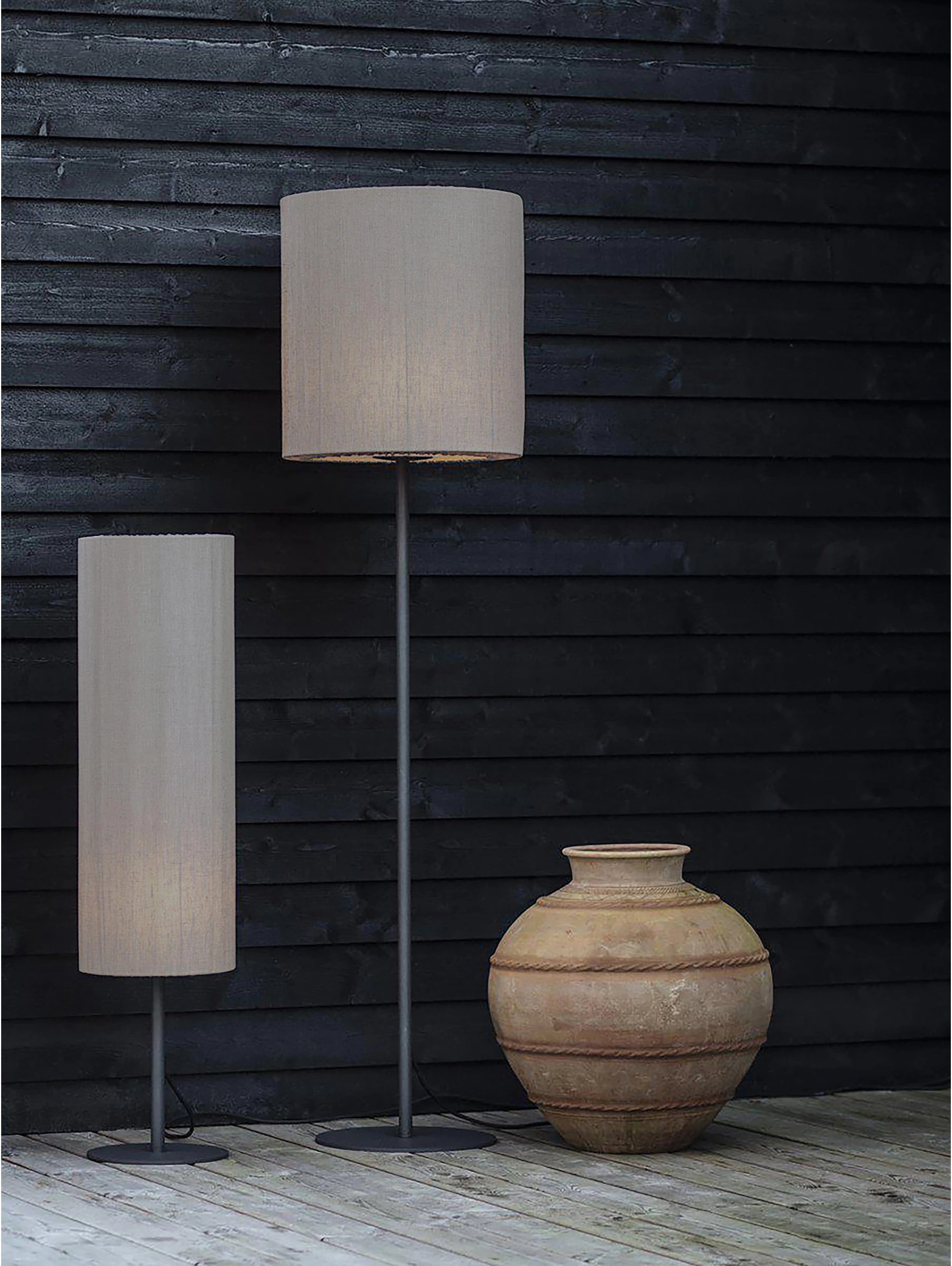 Agnar golvlampa 100 cm, Brun