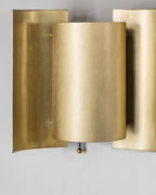 Butterfly vägglampa Mässing