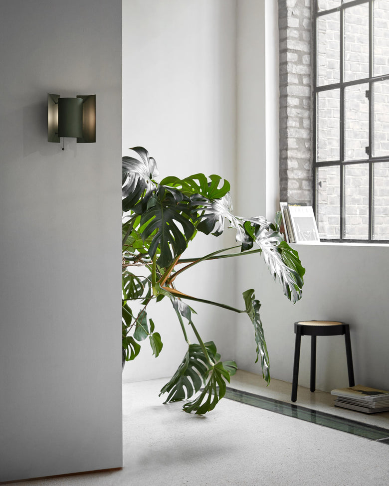 Butterfly vägglampa Mörkgrön