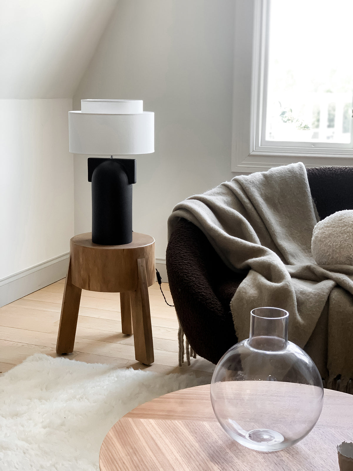 Figoll Bordslampa svart