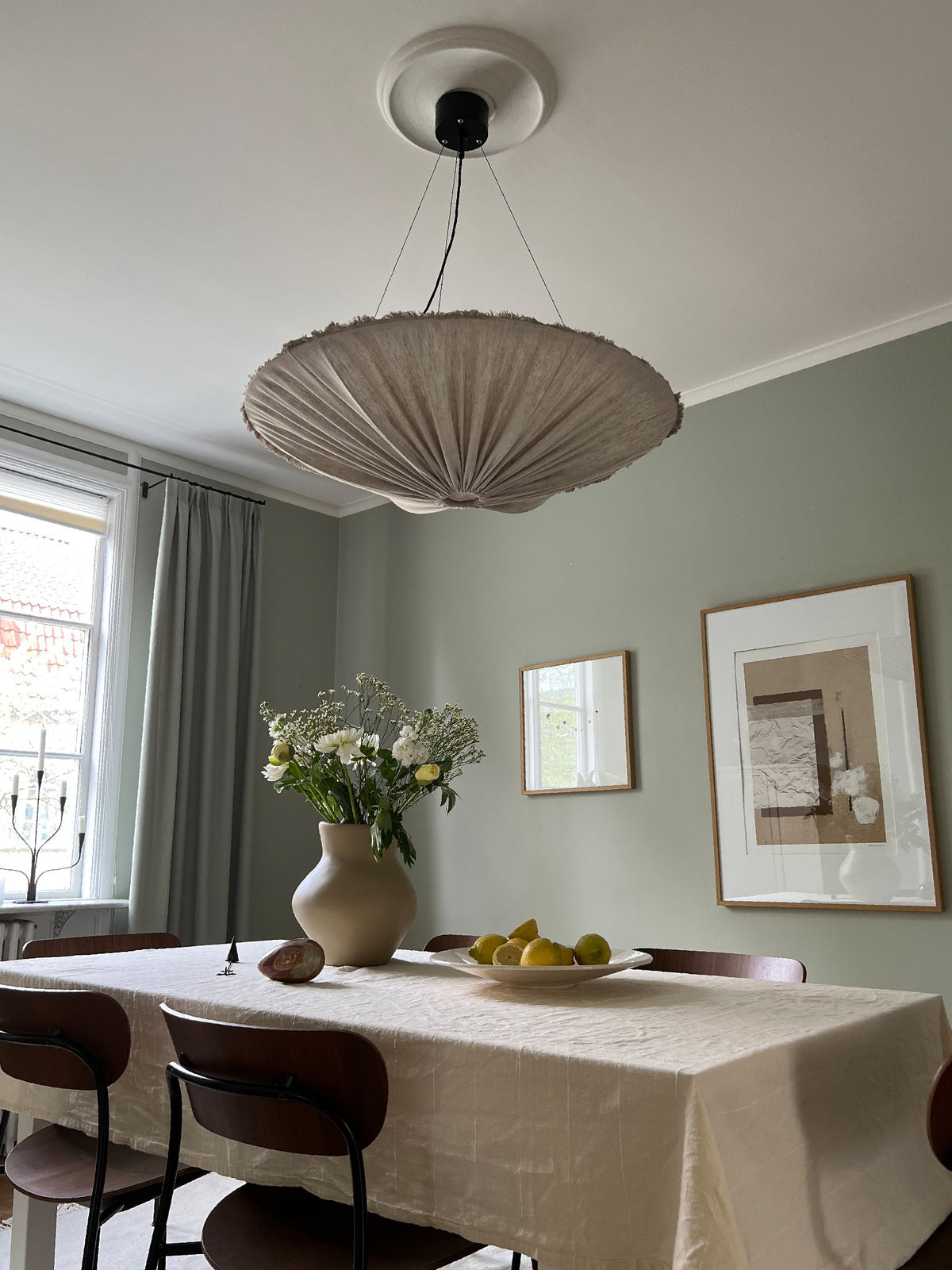 Bonetto Taklampa Beige