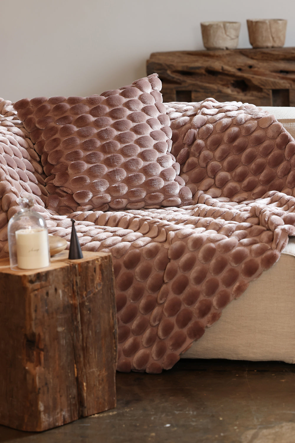 Kuddfodral Egg Collection 50x50 cm, Dusty Pink