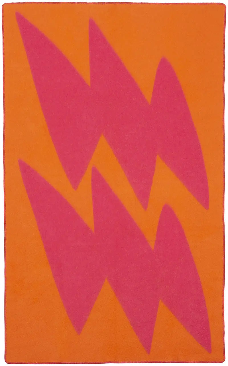 Flash ullfilt 130x200 cm, Orange