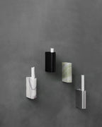 Monolit ljusstake Vägg Svartlackerat stål