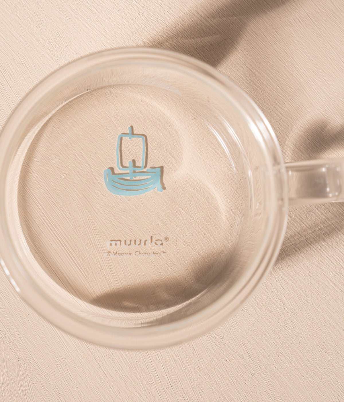 Moomin glasmugg 35 cl, Moomintroll