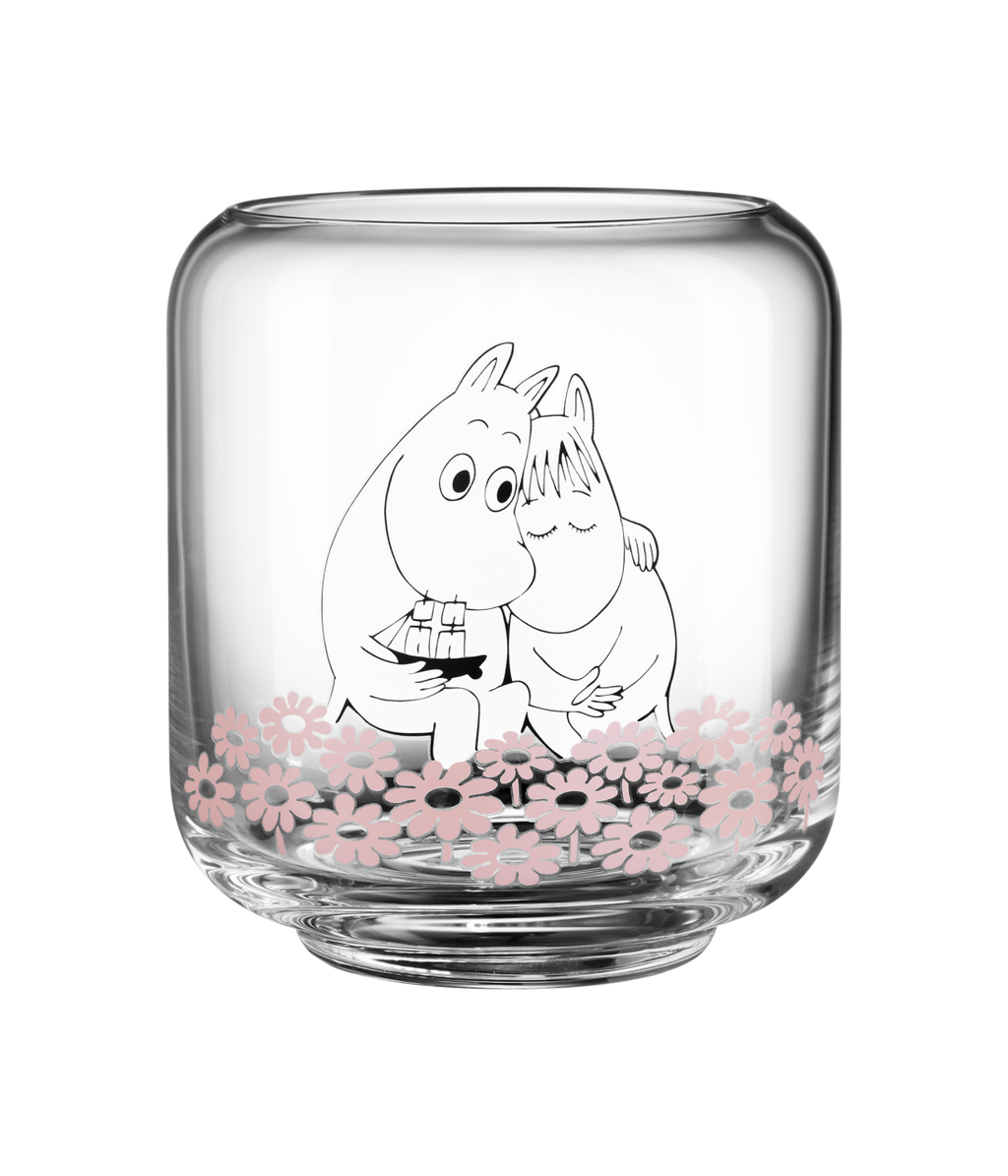 Moomin ljuslykta/vas 10 cm, Together