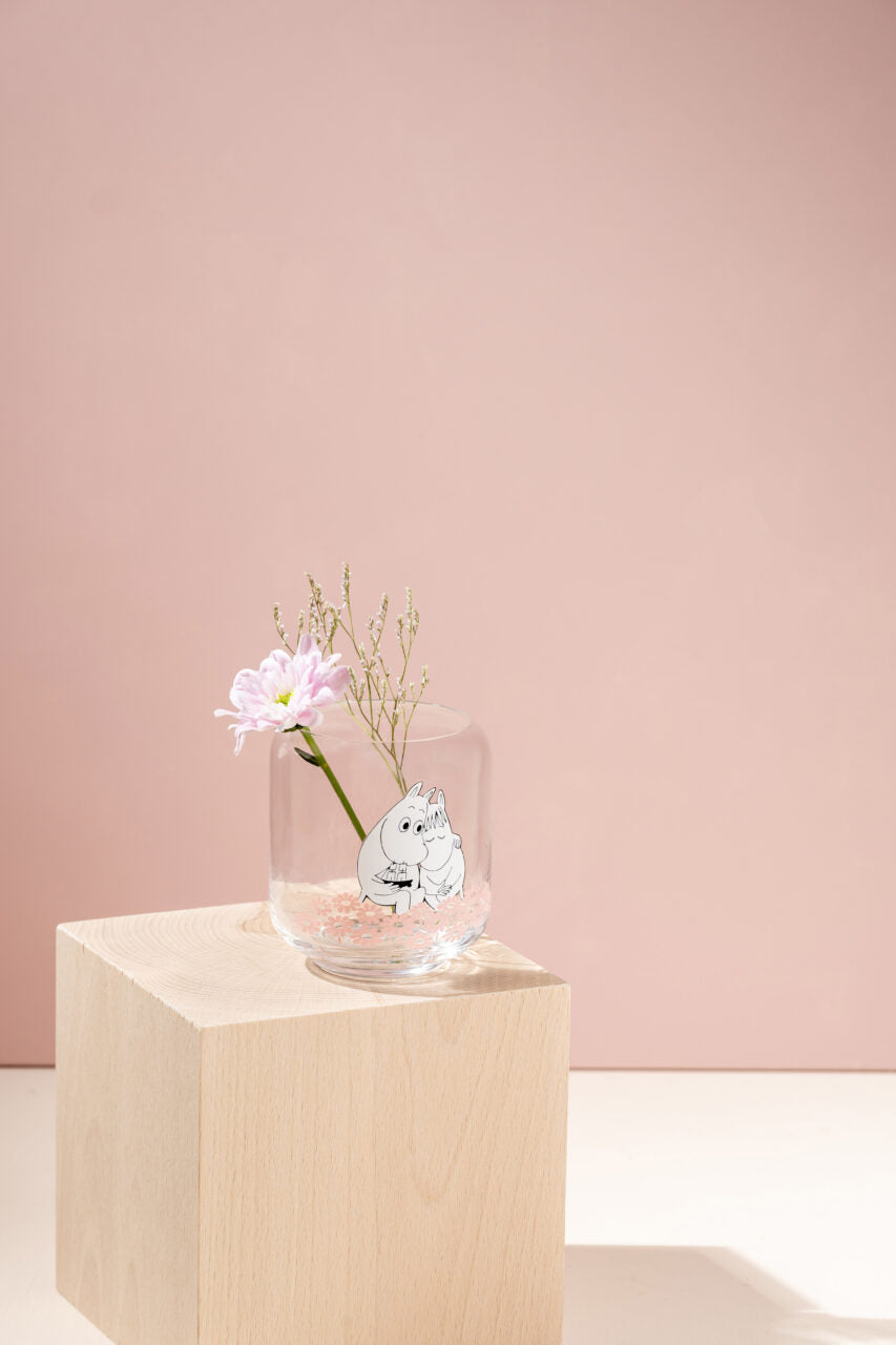 Moomin ljuslykta/vas 10 cm, Together