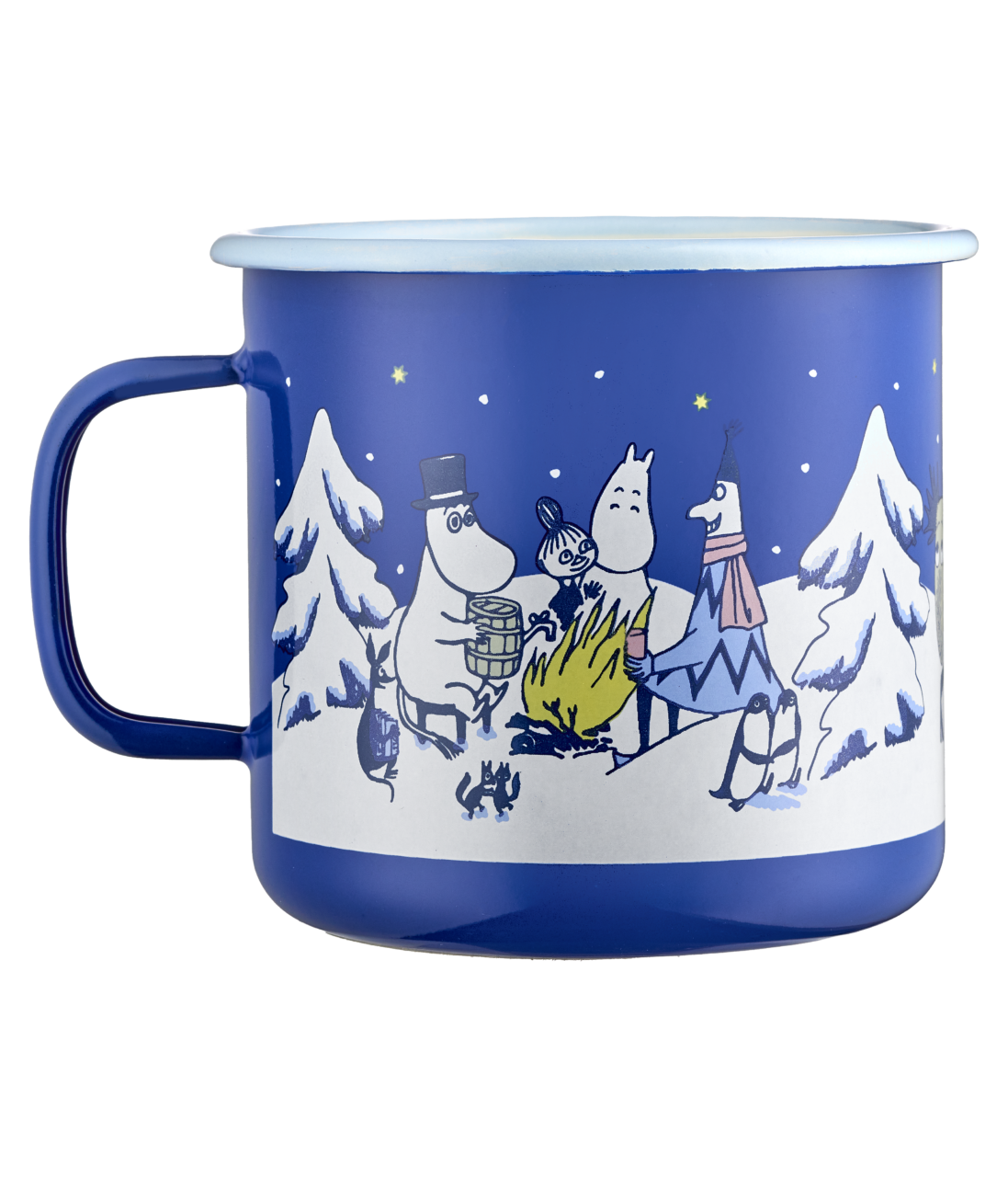 Moomin by Muurla – Emaljmugg Starry Night 4-pack, 8 dl