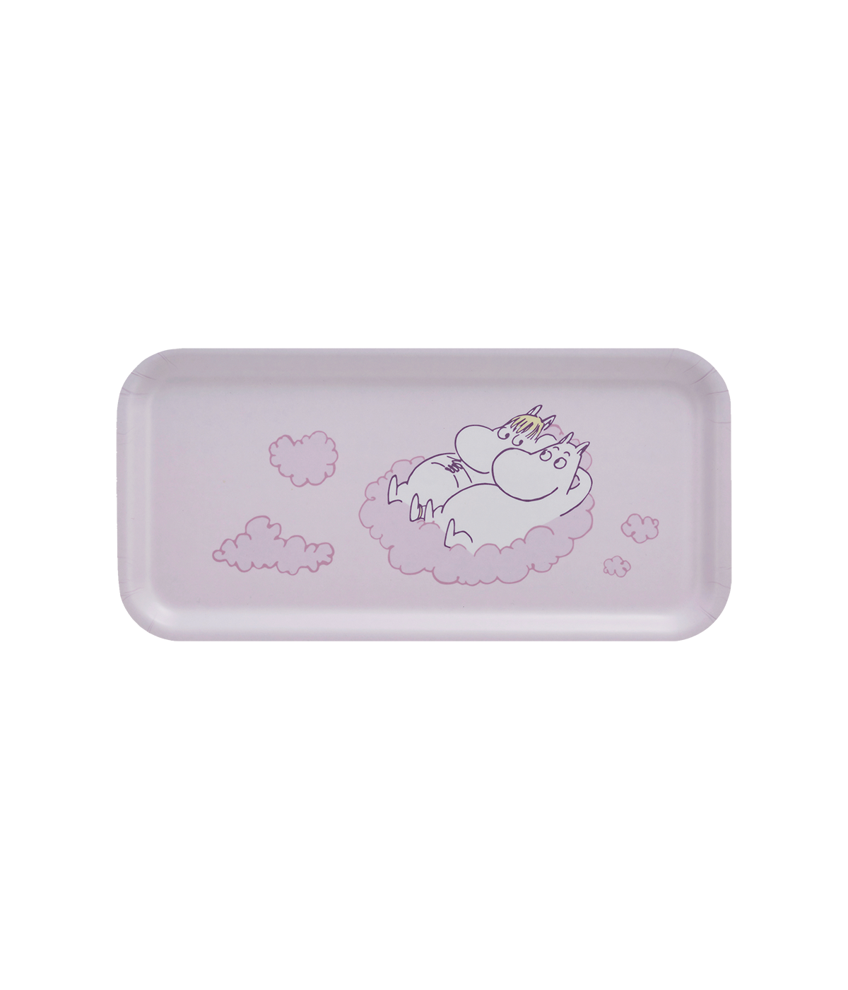 Moomin bricka 27x13 cm, In the Clouds