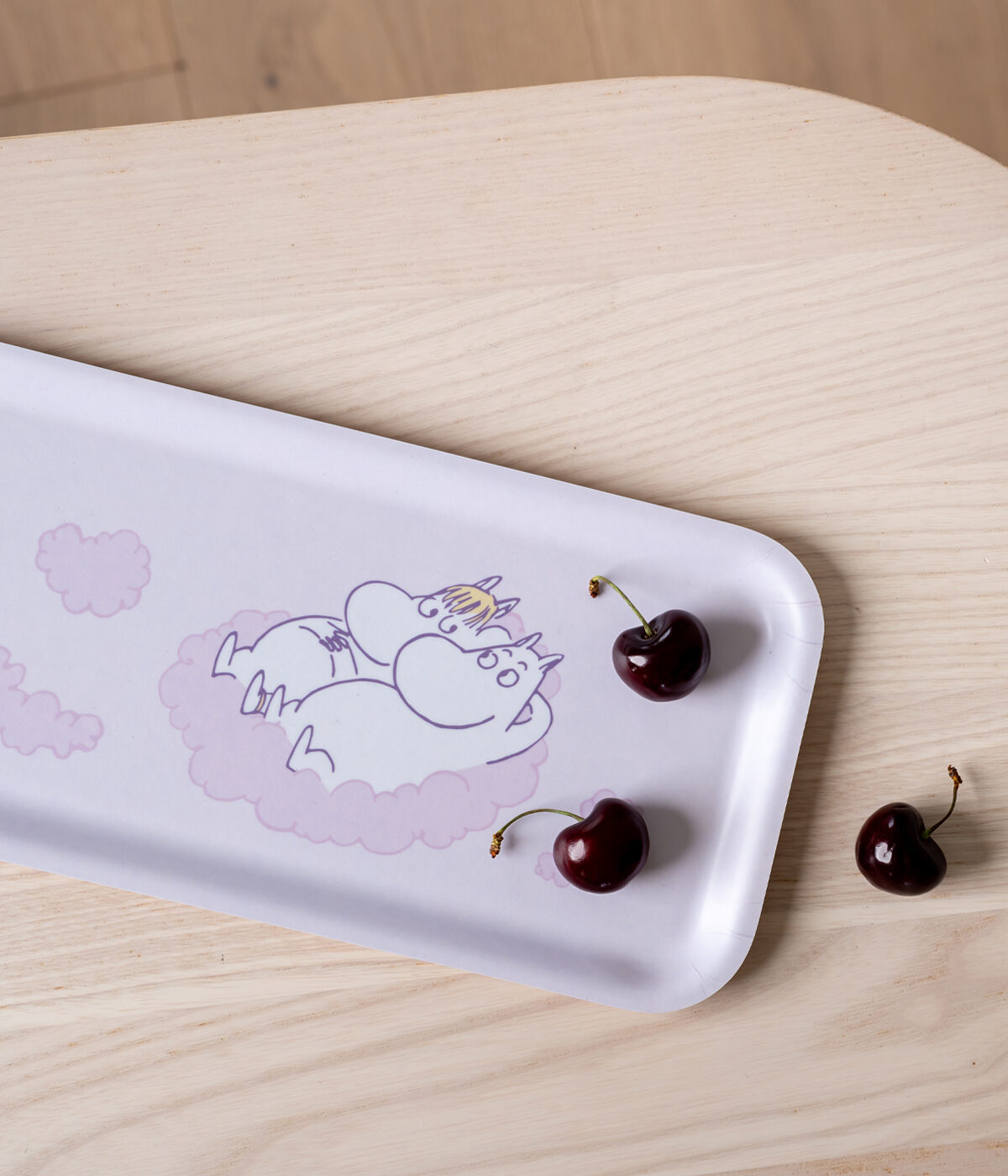 Moomin bricka 27x13 cm, In the Clouds