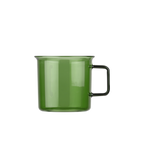 Glasmugg i borosilikatglas 6-pack, Grön 3,5 dl