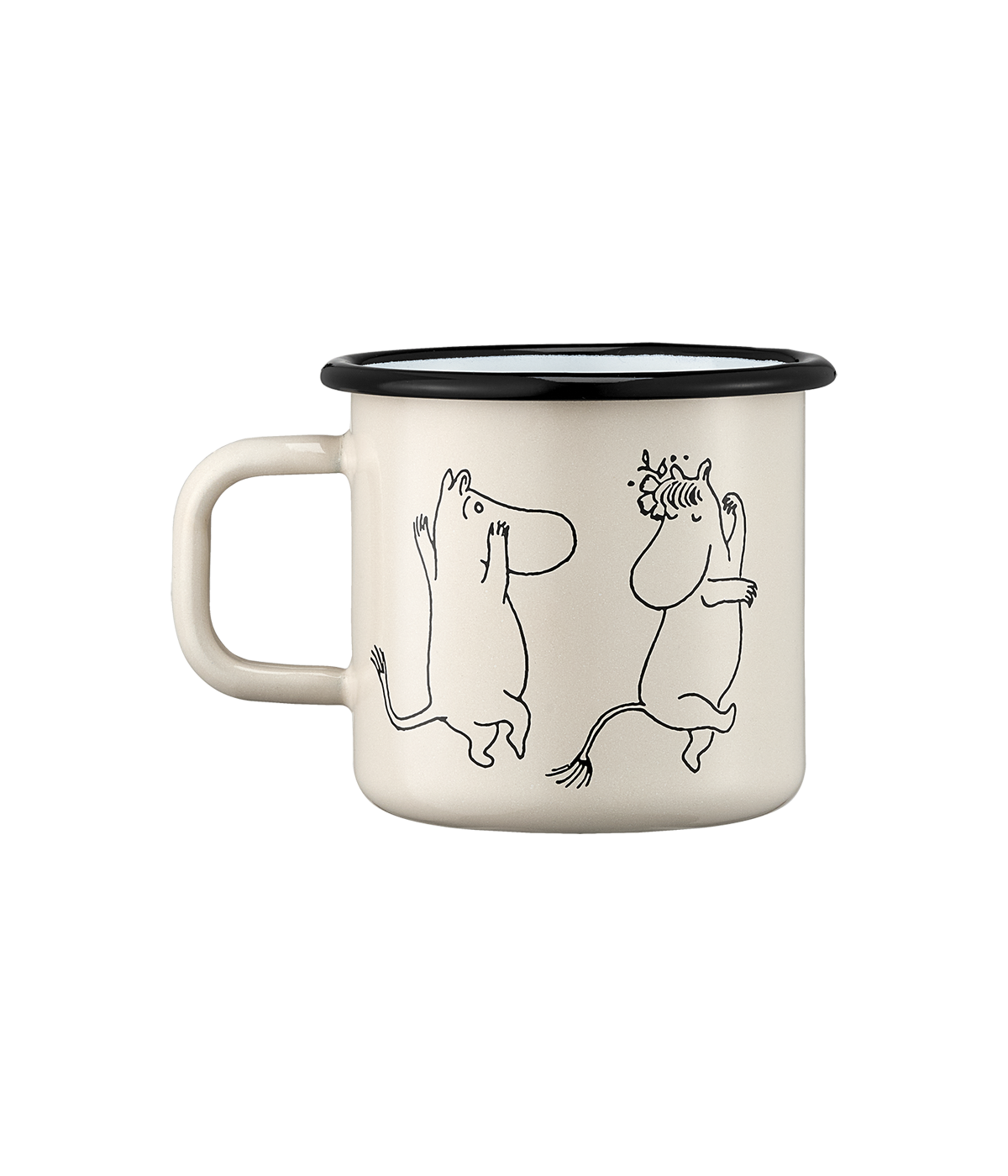 Moomin emaljmugg 37 cl, Moomin 80