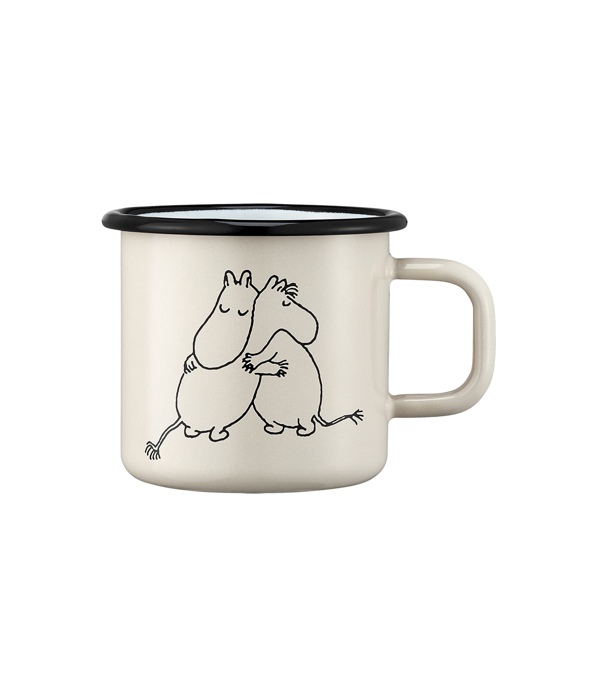 Moomin emaljmugg 37 cl, Moomin 80
