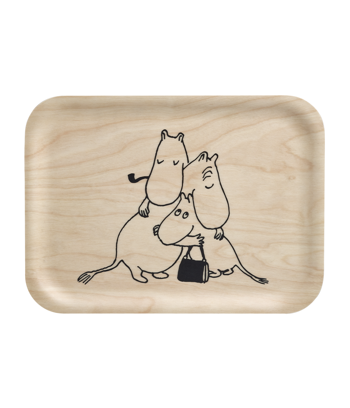 Moomin bricka 27x20 cm, Moomin 80