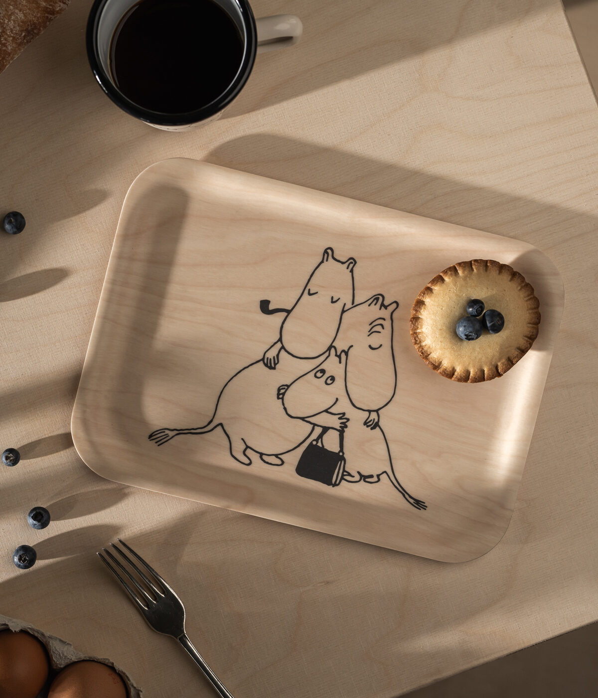 Moomin bricka 27x20 cm, Moomin 80