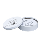 Moomin glasunderlägg 4-pack i plåtask, Moomin 80