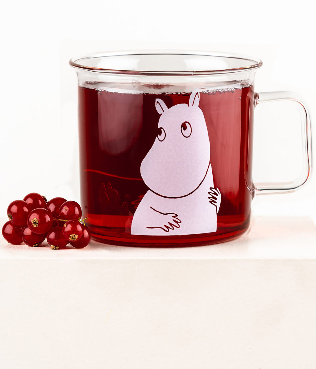 Moomin glasmugg 35 cl, Moomintroll