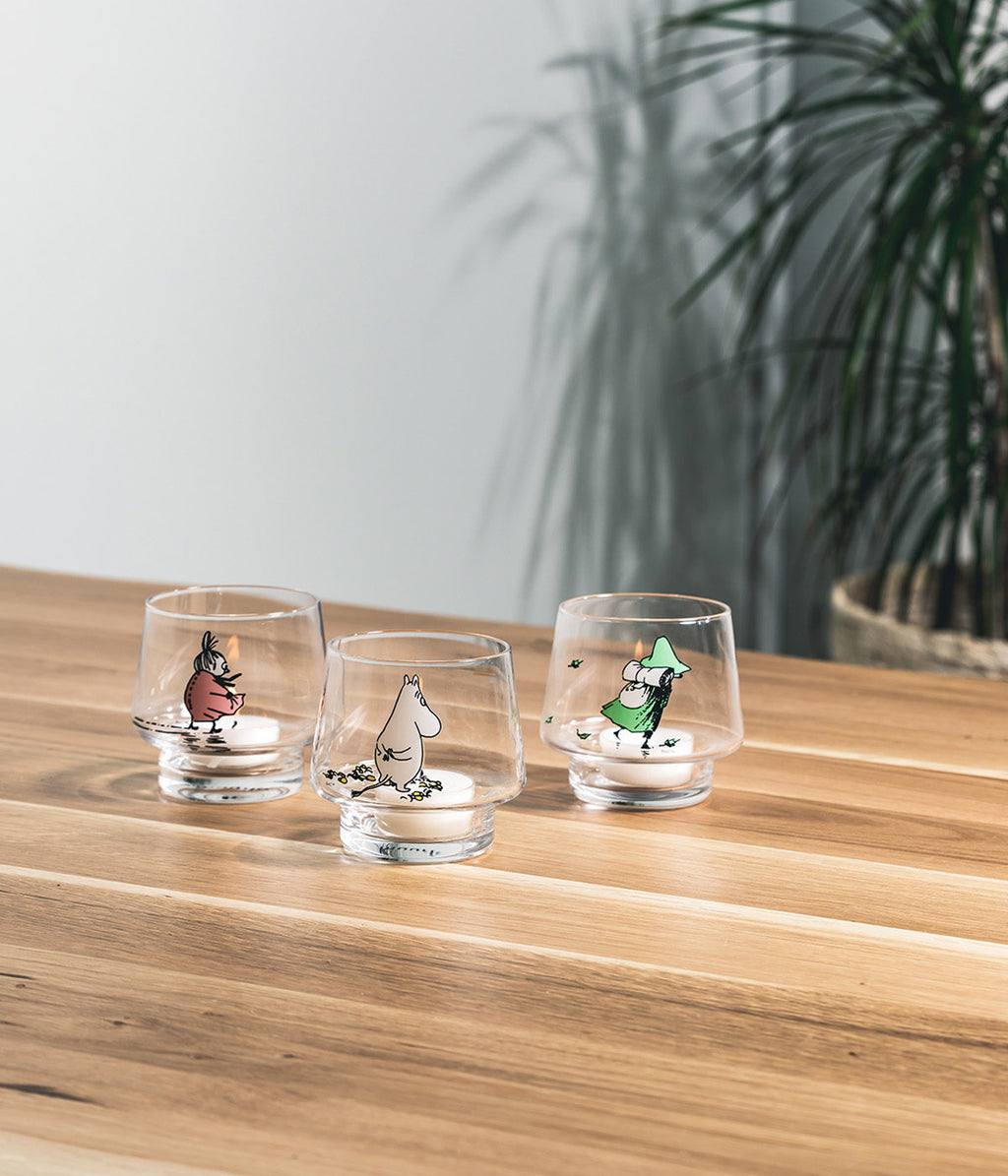 Moomin ljuslykta 8 cm, The Strong-willed