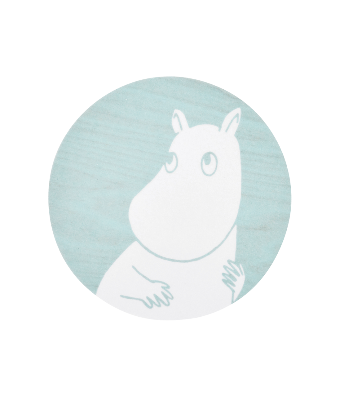 Moomin glasunderlägg Moomintroll 6-pack, Ø10 cm
