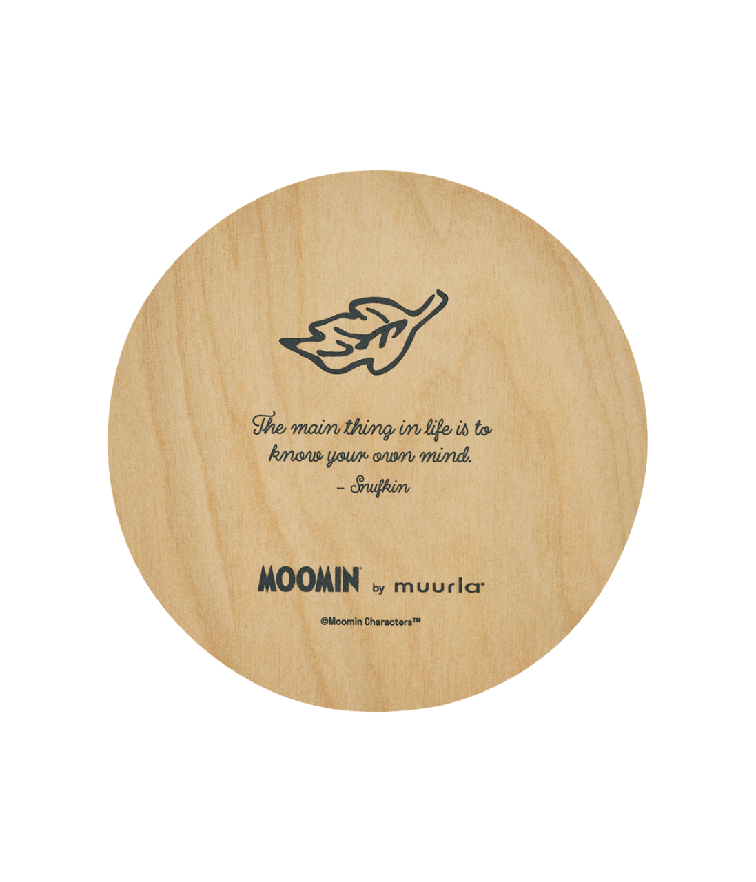 Moomin glasunderlägg Snufkin 6-pack,  Ø10 cm