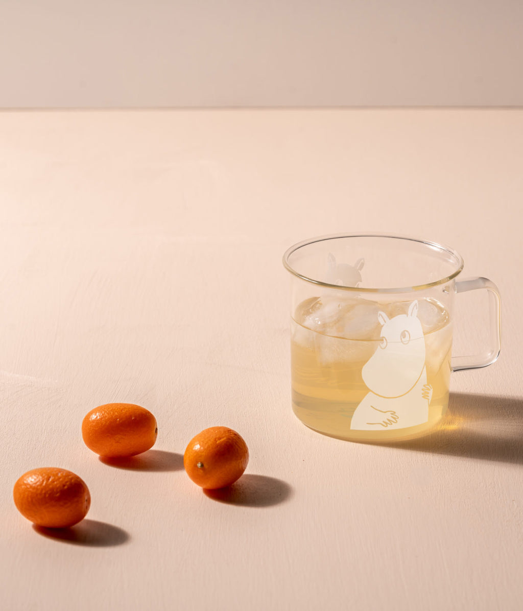 Moomin glasmugg 35 cl, Moomintroll