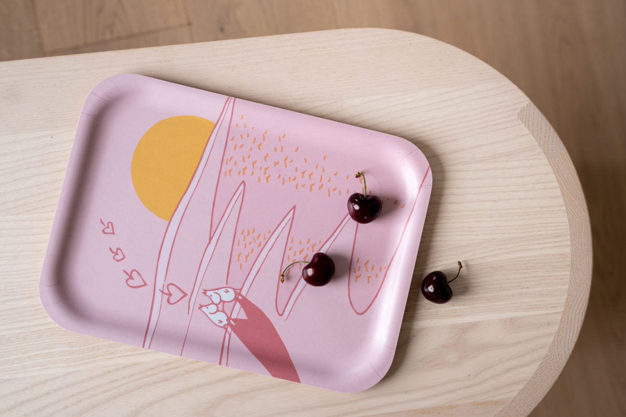 Moomin bricka 27x20 cm, A Moment