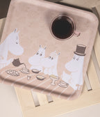 Moomin bricka 33x33 cm, Coffee Time
