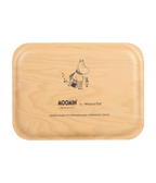 Moomin bricka 27x20 cm, Let it Snow